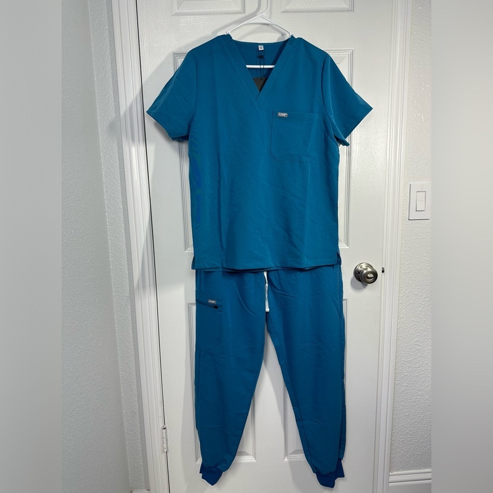 CODE NXT Scrub Set in Teal